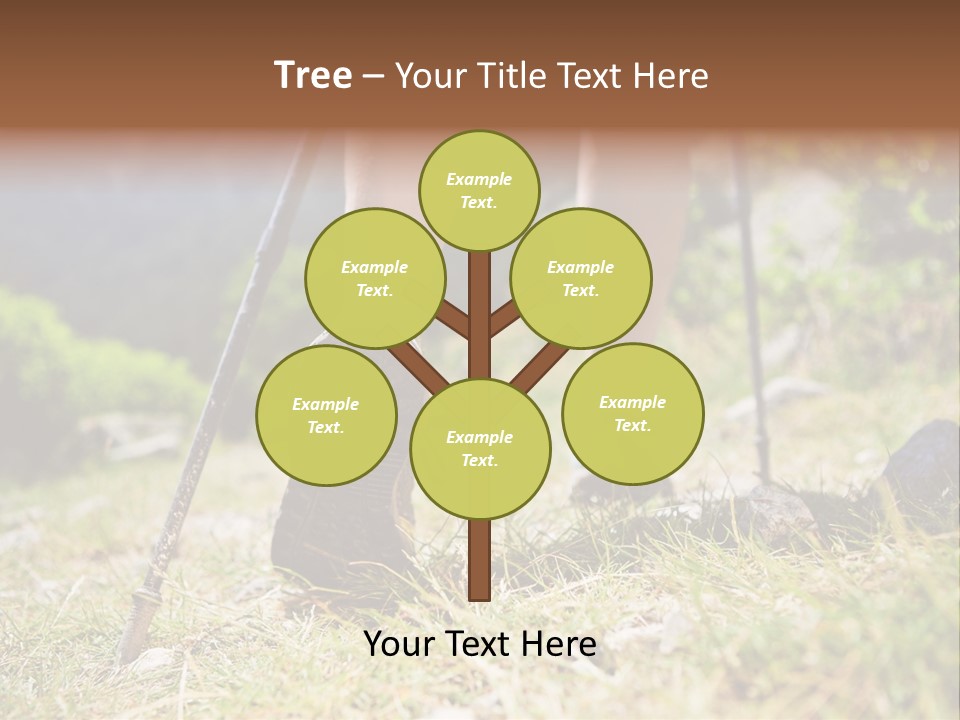 Sole Run Pole PowerPoint Template