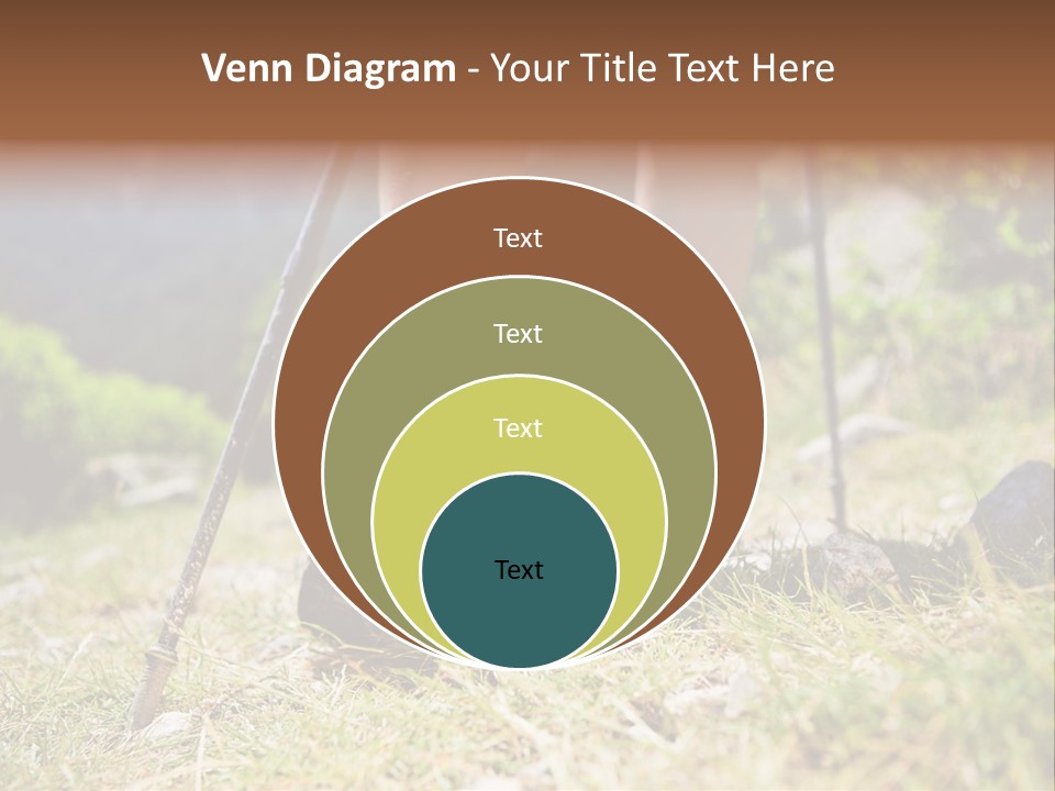 Sole Run Pole PowerPoint Template