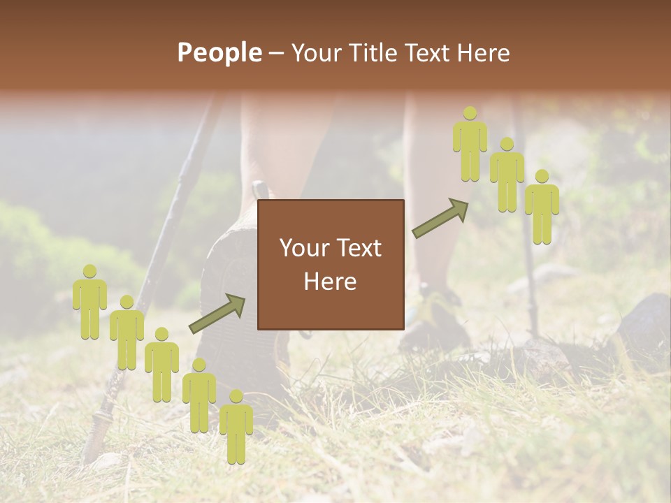 Sole Run Pole PowerPoint Template