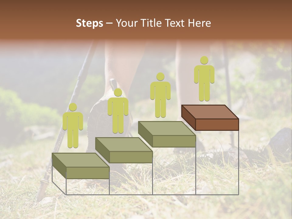 Sole Run Pole PowerPoint Template