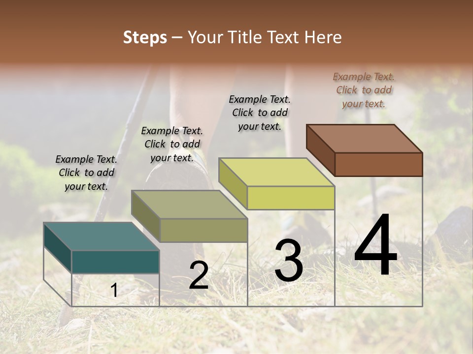 Sole Run Pole PowerPoint Template