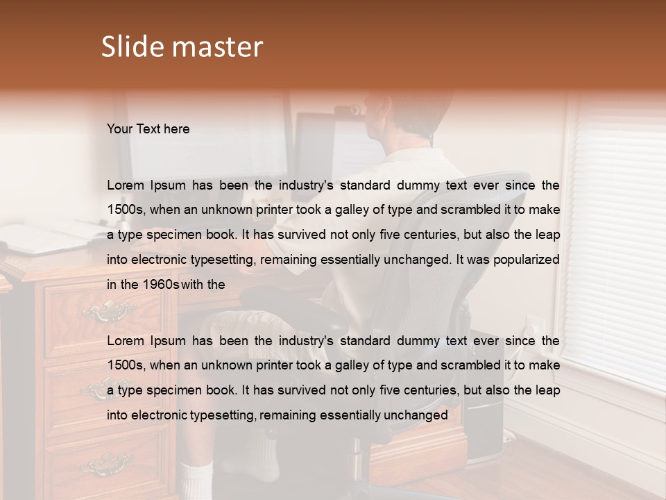 Retire Lifestyle Business PowerPoint Template