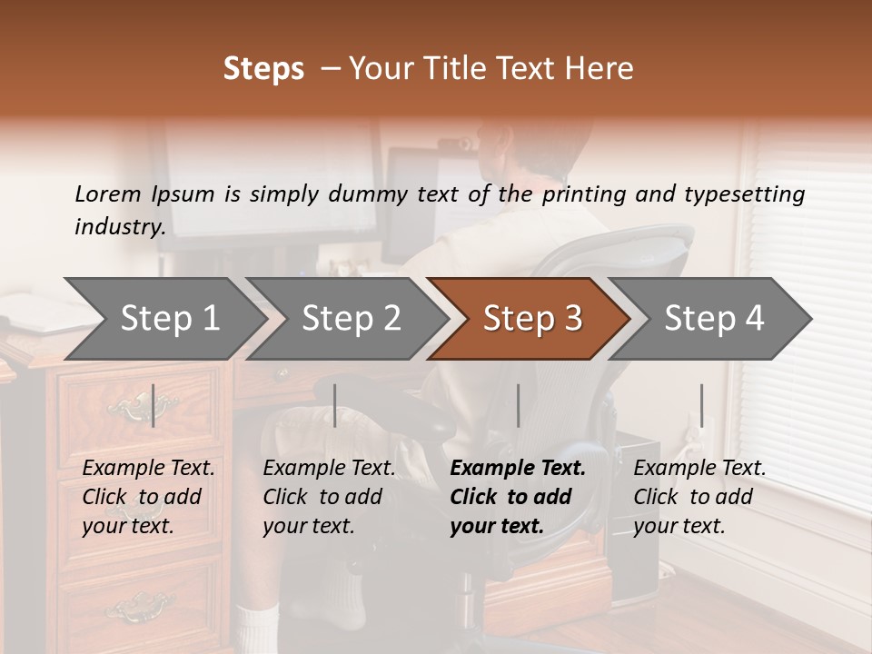 Retire Lifestyle Business PowerPoint Template