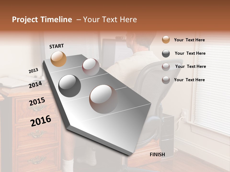 Retire Lifestyle Business PowerPoint Template