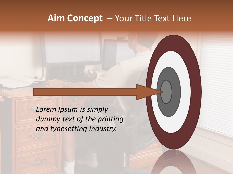 Retire Lifestyle Business PowerPoint Template