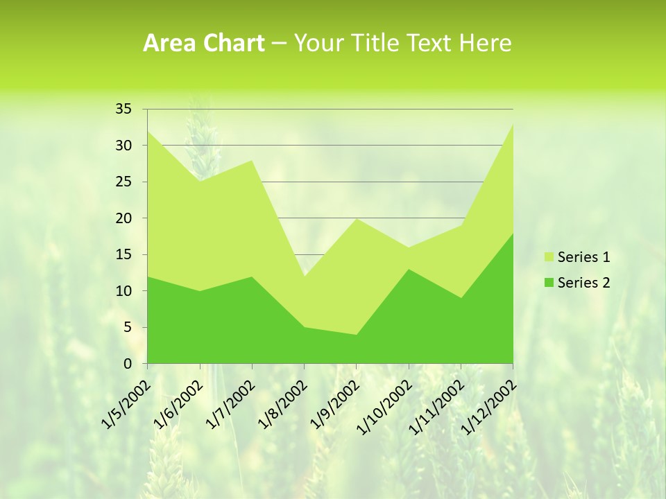 Seed Reaping Wheat PowerPoint Template