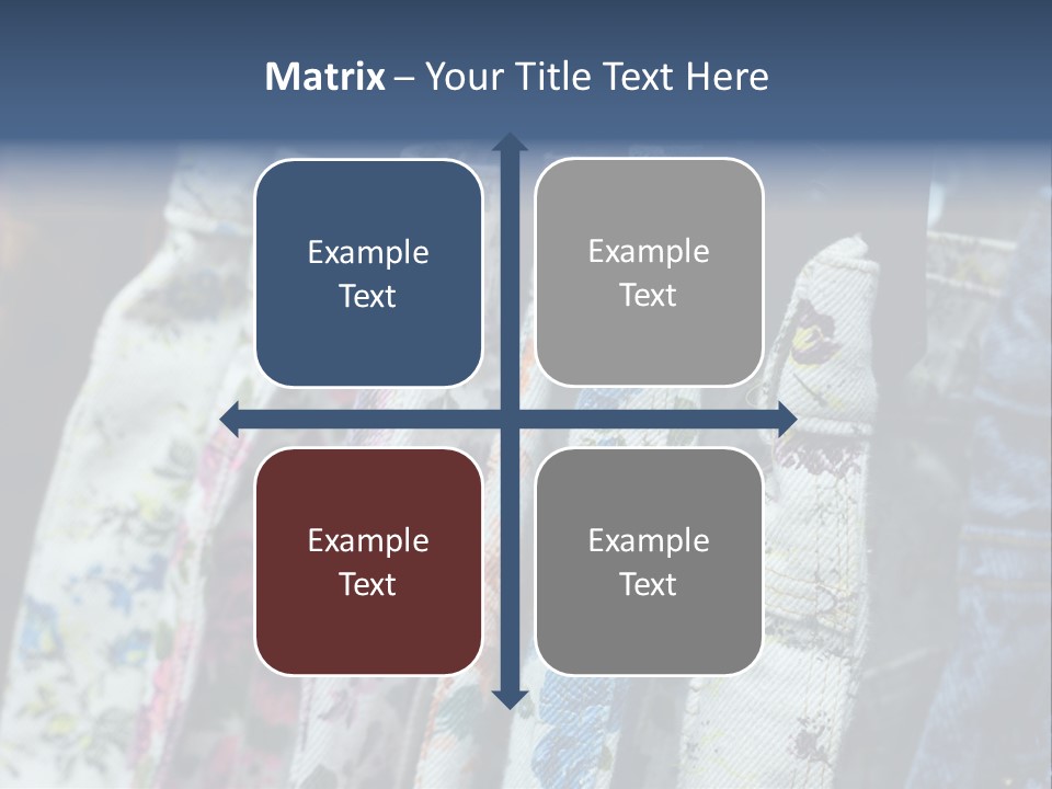 Stylish Clothes Casual PowerPoint Template