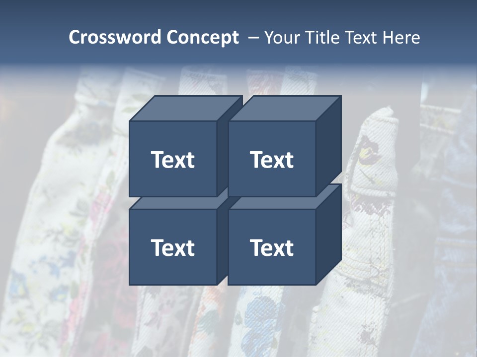 Stylish Clothes Casual PowerPoint Template