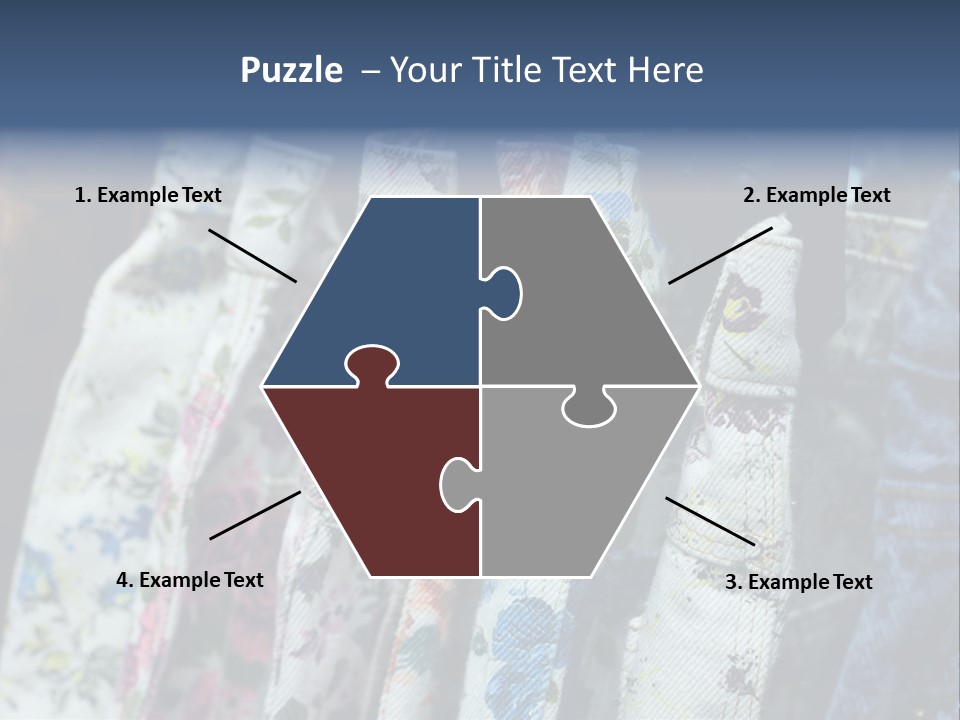 Stylish Clothes Casual PowerPoint Template