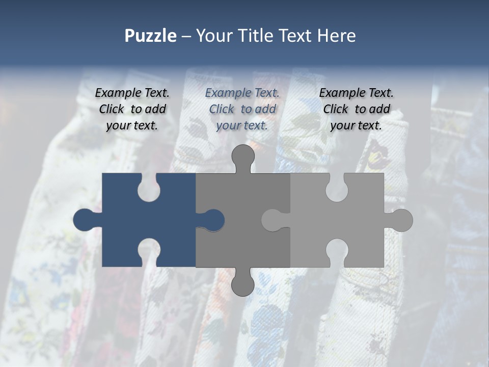 Stylish Clothes Casual PowerPoint Template