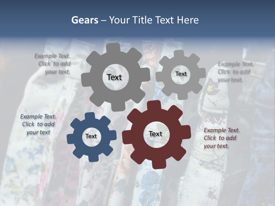 Stylish Clothes Casual PowerPoint Template