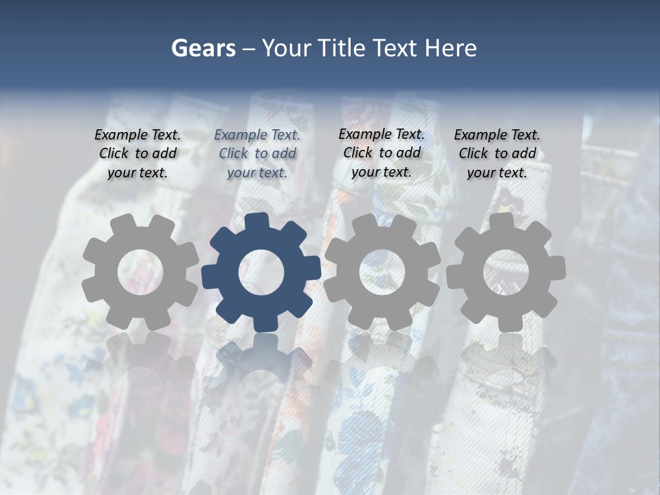 Stylish Clothes Casual PowerPoint Template