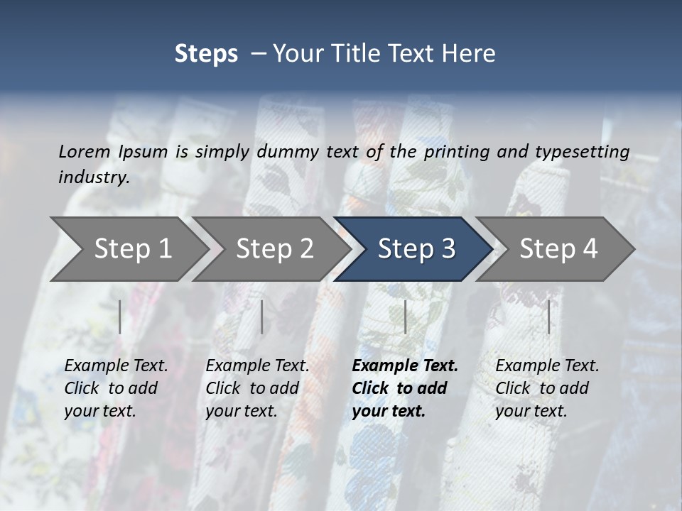 Stylish Clothes Casual PowerPoint Template