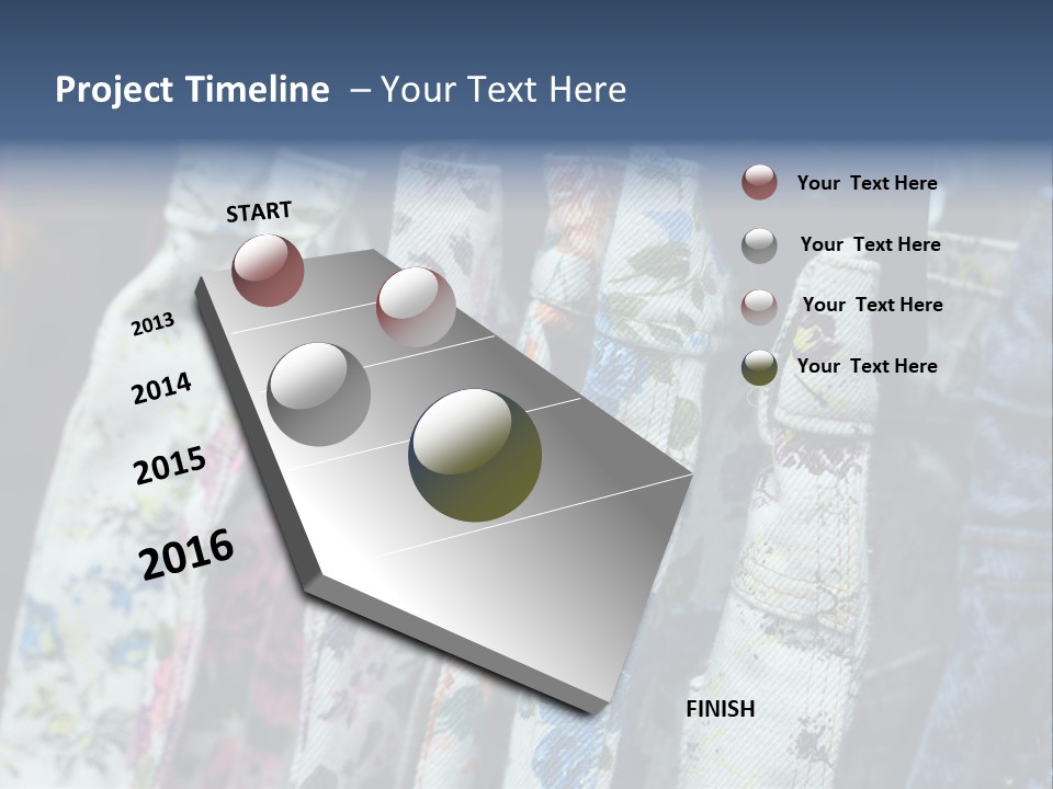 Stylish Clothes Casual PowerPoint Template