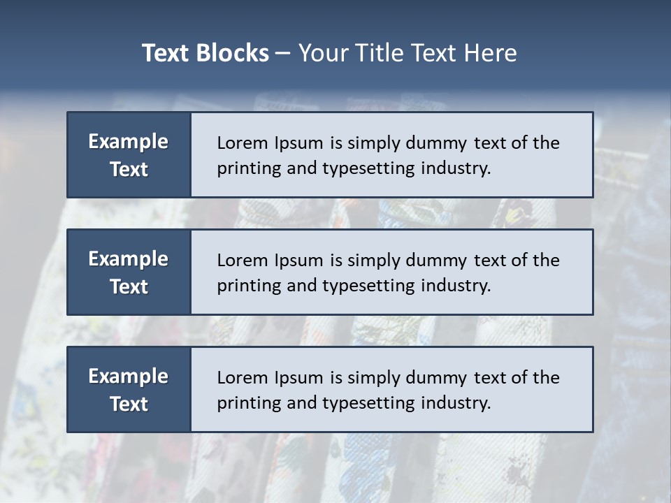 Stylish Clothes Casual PowerPoint Template