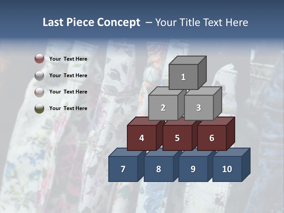 Stylish Clothes Casual PowerPoint Template