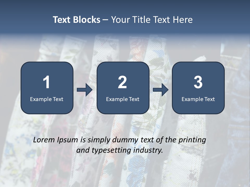 Stylish Clothes Casual PowerPoint Template