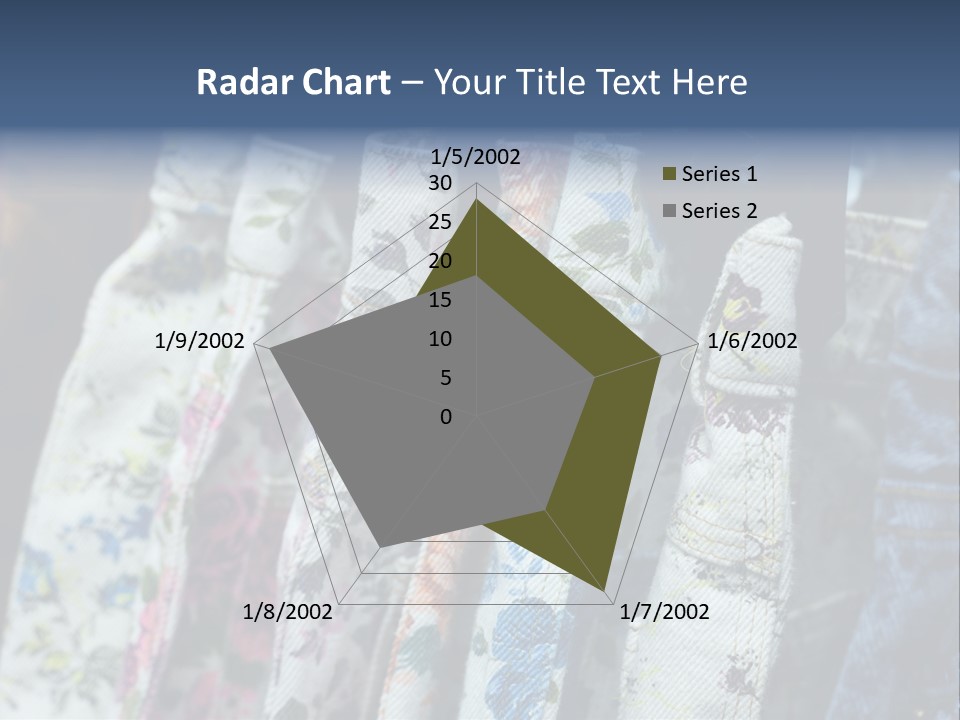 Stylish Clothes Casual PowerPoint Template