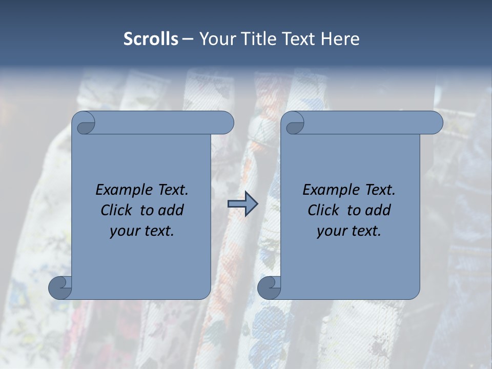 Stylish Clothes Casual PowerPoint Template