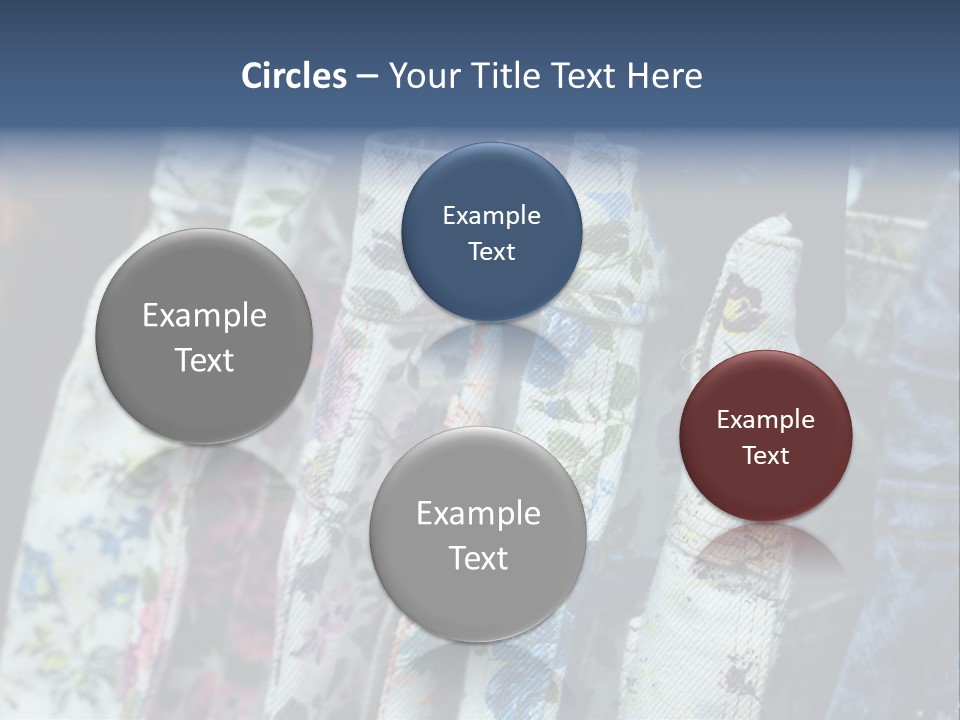 Stylish Clothes Casual PowerPoint Template