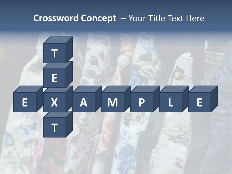 Stylish Clothes Casual PowerPoint Template