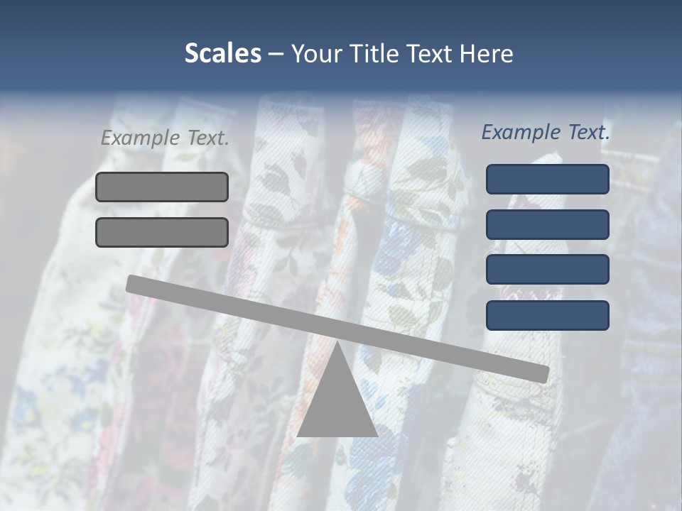 Stylish Clothes Casual PowerPoint Template