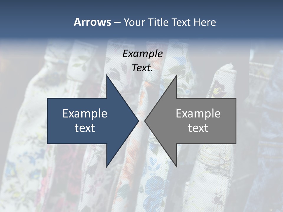 Stylish Clothes Casual PowerPoint Template
