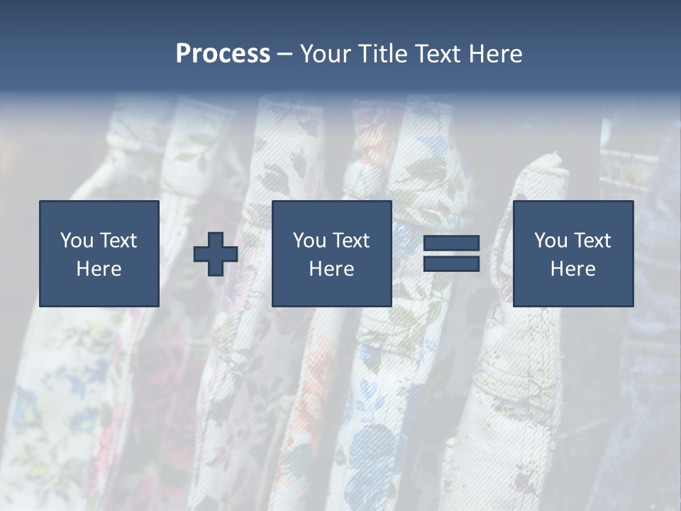 Stylish Clothes Casual PowerPoint Template