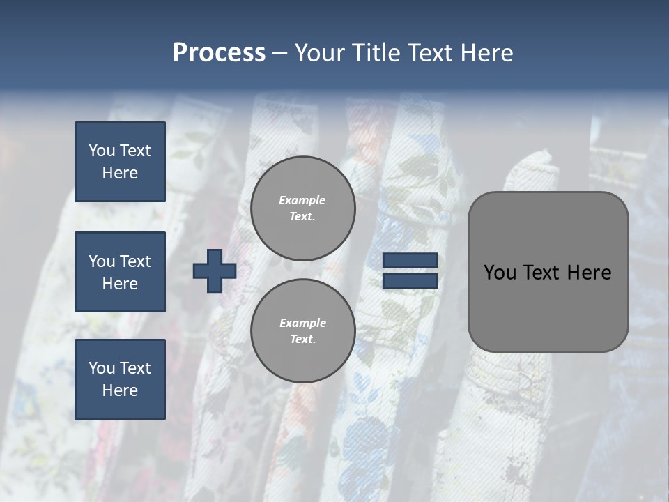 Stylish Clothes Casual PowerPoint Template