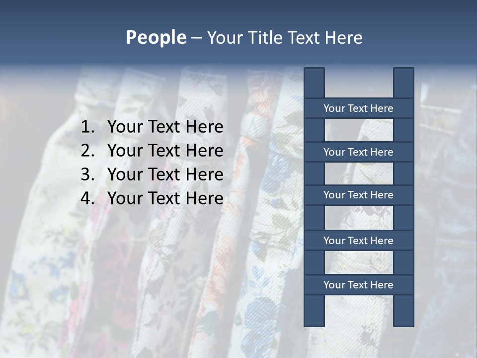 Stylish Clothes Casual PowerPoint Template