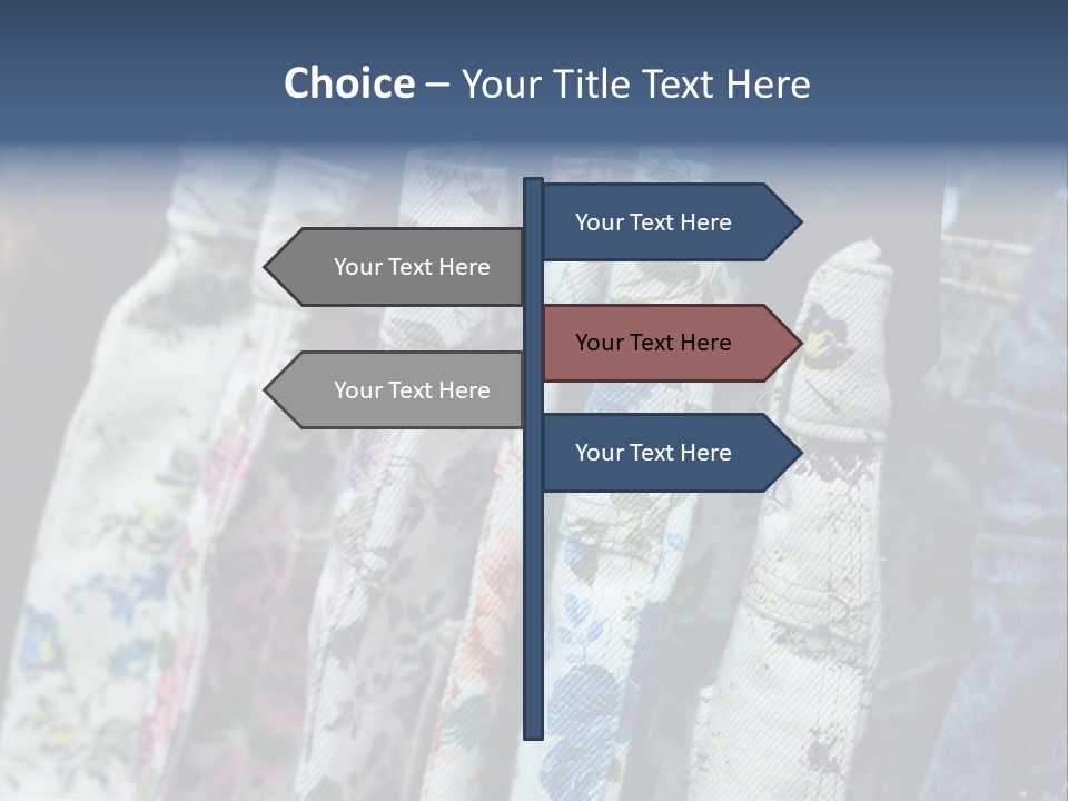 Stylish Clothes Casual PowerPoint Template