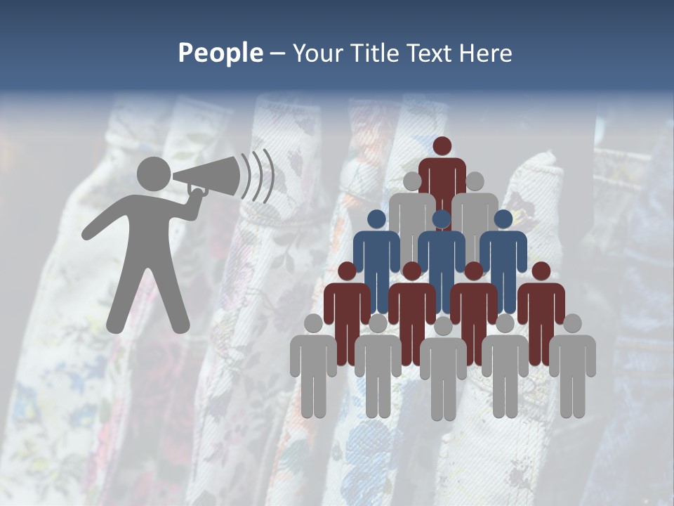 Stylish Clothes Casual PowerPoint Template