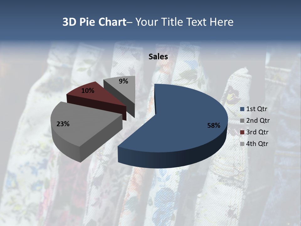 Stylish Clothes Casual PowerPoint Template