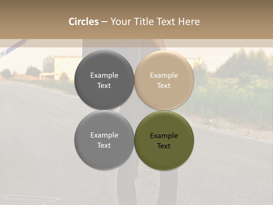 Crime Scene Search Street PowerPoint Template