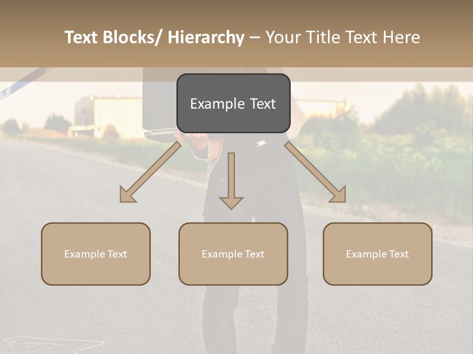 Crime Scene Search Street PowerPoint Template