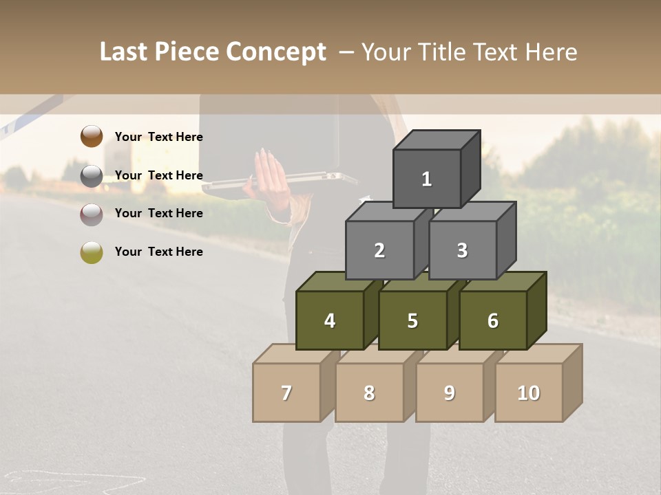 Crime Scene Search Street PowerPoint Template