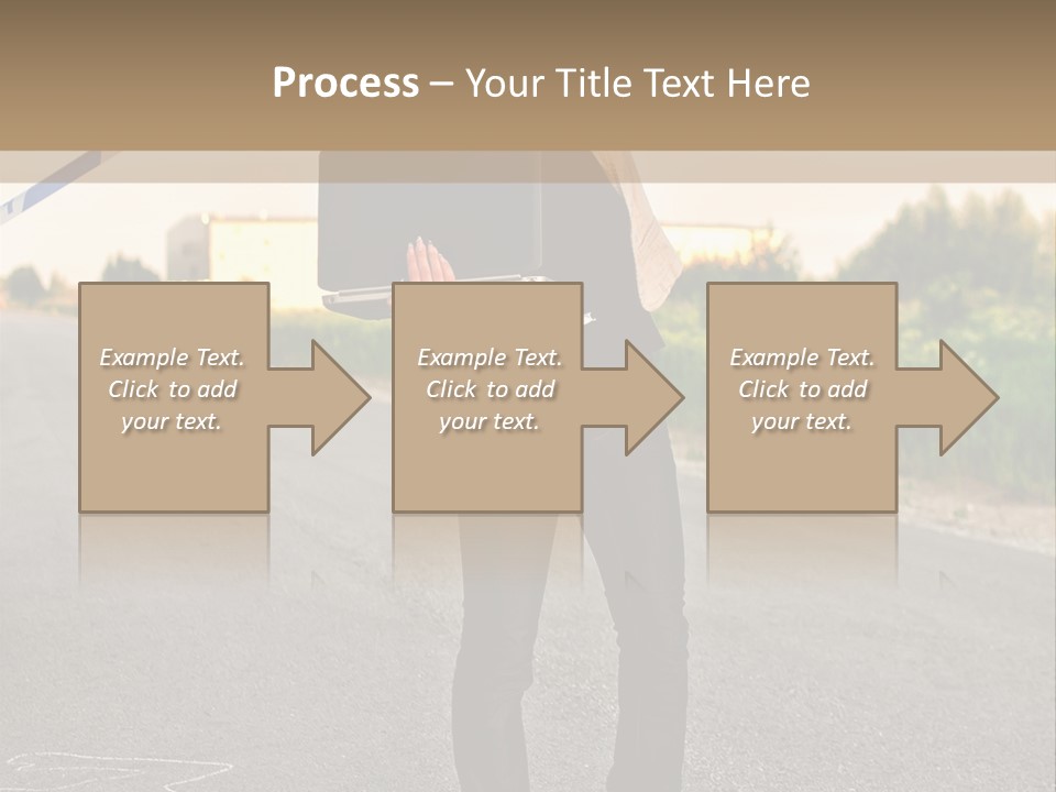 Crime Scene Search Street PowerPoint Template