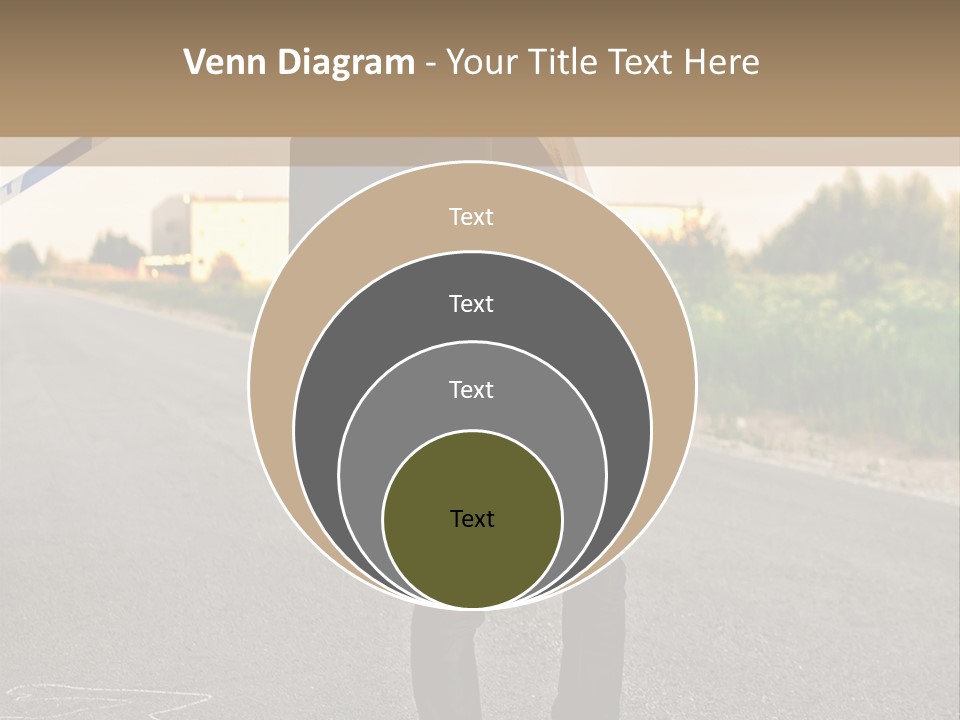 Crime Scene Search Street PowerPoint Template