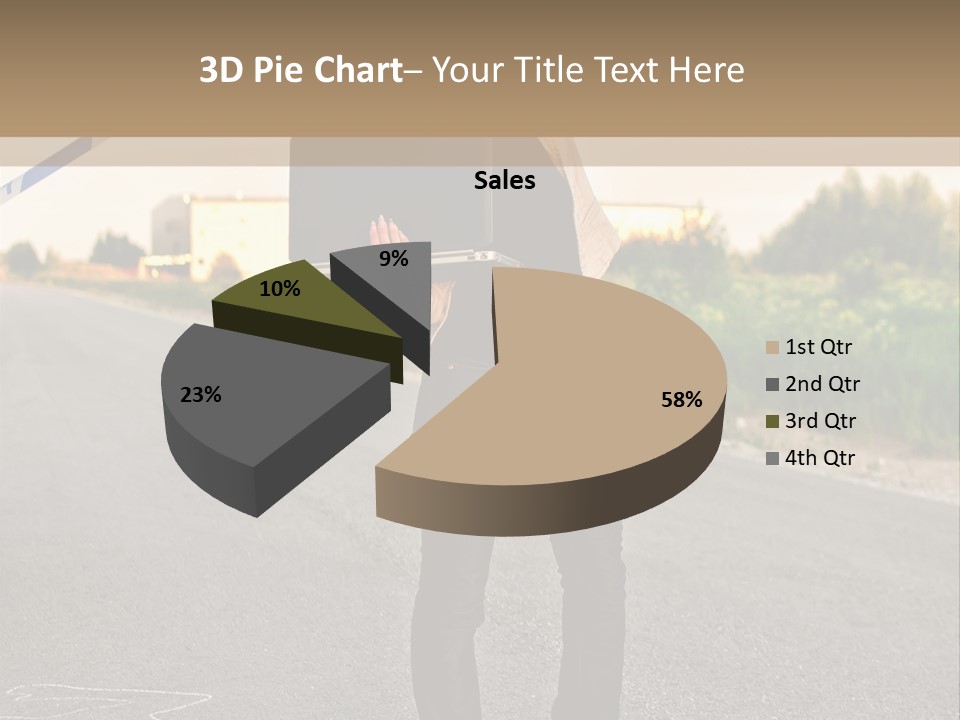 Crime Scene Search Street PowerPoint Template