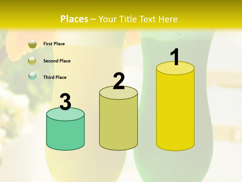 Luxury Garnish Green PowerPoint Template