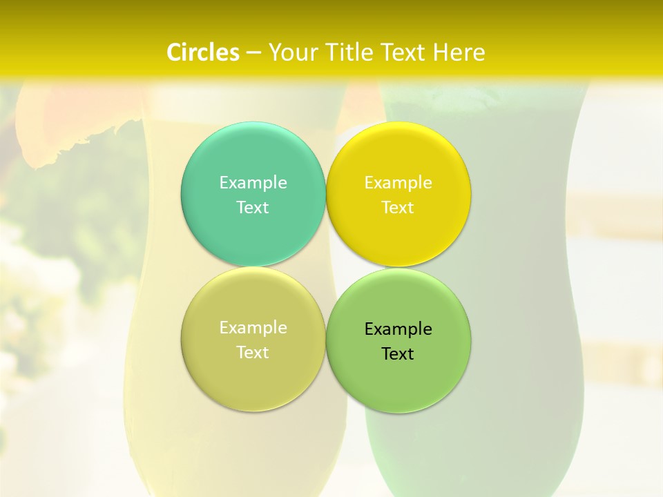 Luxury Garnish Green PowerPoint Template