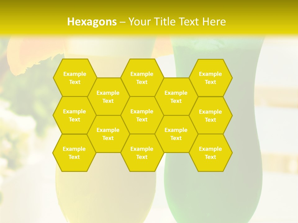 Luxury Garnish Green PowerPoint Template