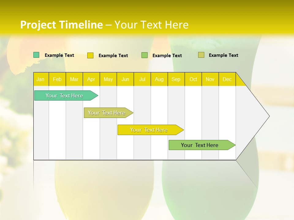 Luxury Garnish Green PowerPoint Template