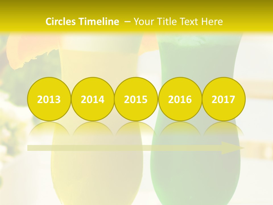 Luxury Garnish Green PowerPoint Template