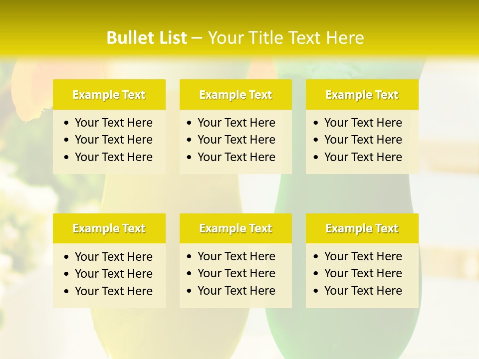 Luxury Garnish Green PowerPoint Template