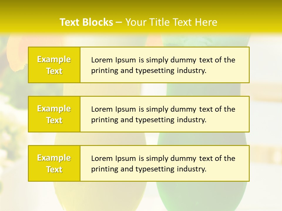Luxury Garnish Green PowerPoint Template