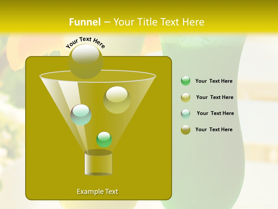 Luxury Garnish Green PowerPoint Template