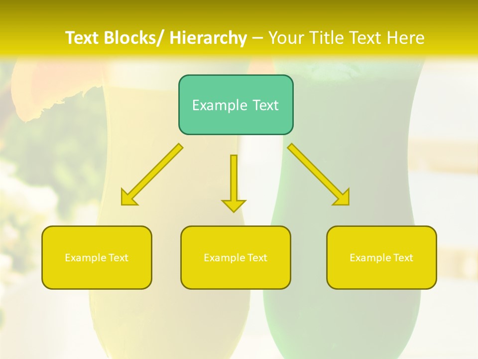 Luxury Garnish Green PowerPoint Template