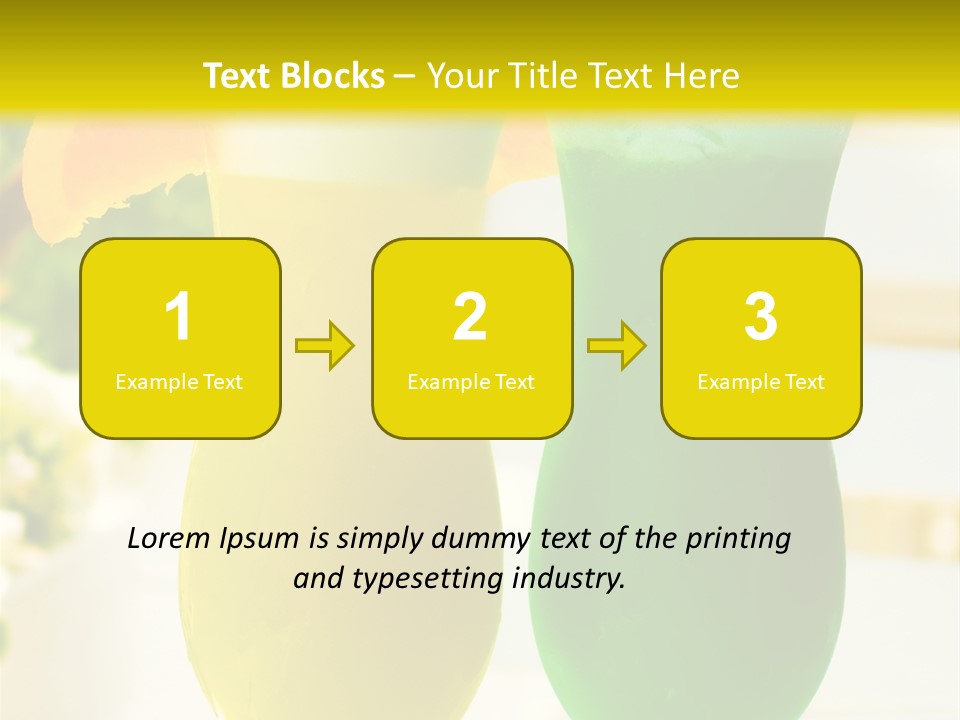 Luxury Garnish Green PowerPoint Template