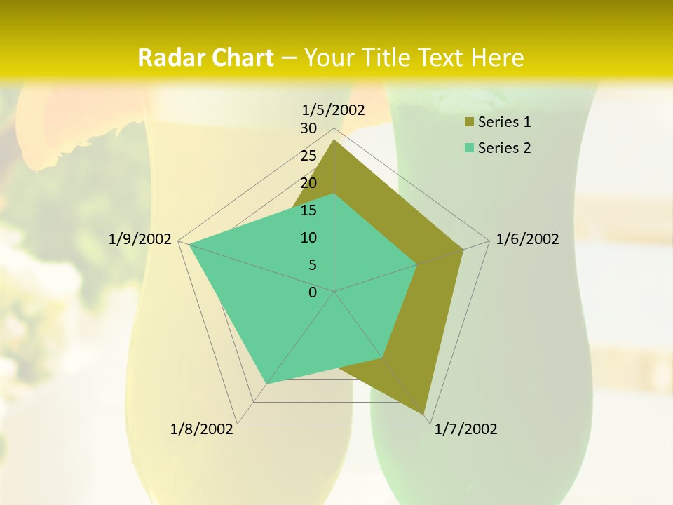 Luxury Garnish Green PowerPoint Template